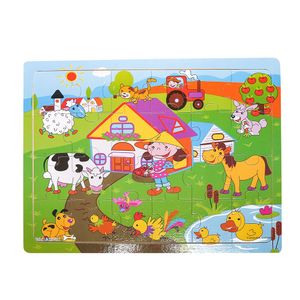 Juego Madera Rompecabezas Granja 294-8