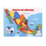 JUEGO MADERA ROMPECABEZAS MAPA DE MEXICO