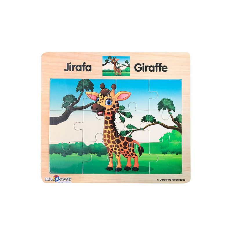 JUEGO MADERA ROMPECABEZAS MINI DIF DISEÑOS