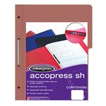 CARPETA ACCOPRESS OFICIO CON BROCHE CAOBA