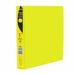 CARPETA ARILLO 1" O AMARILLO NEON CON VENTANA SAMSILL