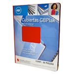 CUBIERTA PLASTICA CARTA ROJO 25 JUEGOS GBPLAK