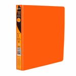 CARPETA ARILLO 1" O NARANJA NEON CON VENTANA SAMSILL