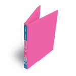 CARPETA ARILLO 1" O ROSA CON VENTANA OFIX