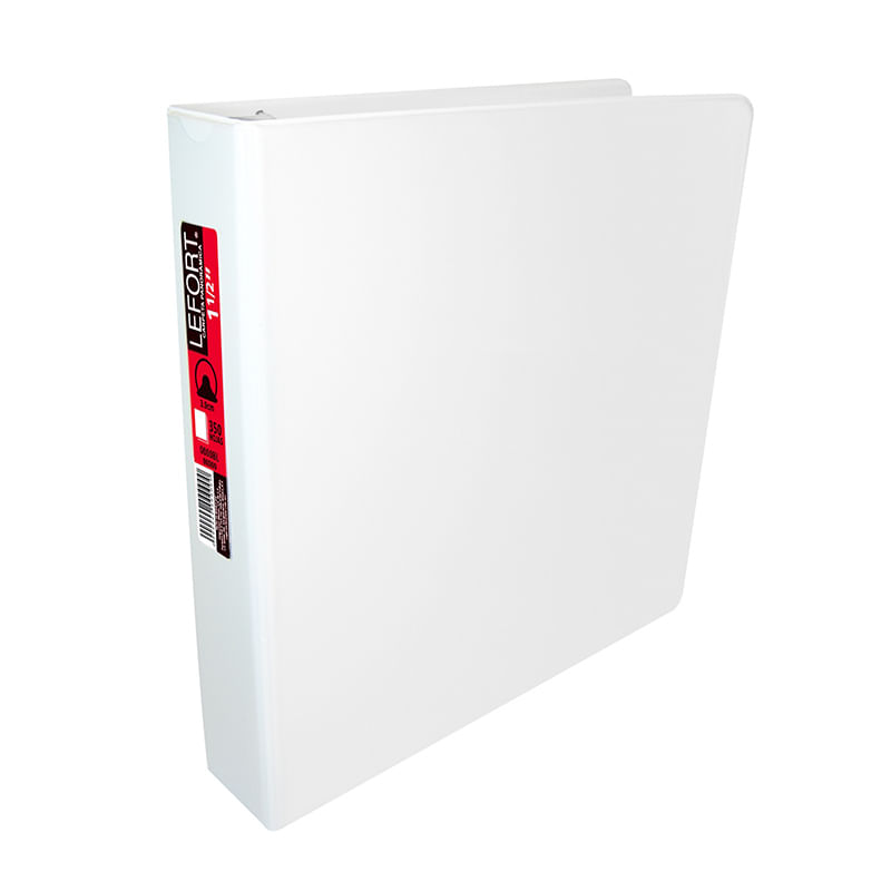 CARPETA ARILLO 15" O BLANCA CON VENTANA LEFORT