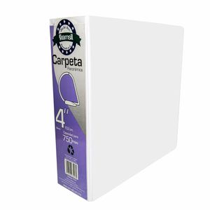 Carpeta Arillo 4 D Blanca Panoramica Samsill P16797