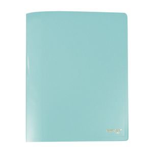 Carpeta Carta Con 20 Micas Azul Pastel 22510