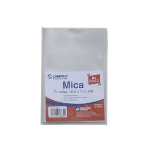 Mica Credencial No 10.5 X 15.5 Cm Con 10Pzas Mc-9