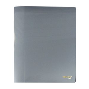 Carpeta Carta Con 20 Micas Plata Shiny 22532