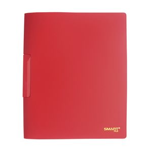 Carpeta Carta Plastico Con Clip Rojo Solido 21825
