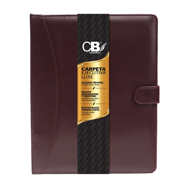 CARPETA EJECUTIVA CARTA CON BROCHE