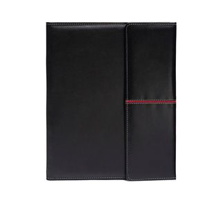 Carpeta Ejecutiva Luxe Carta Negro/Rojo E-104R