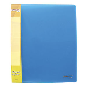 Carpeta Plastica Carta Con Palanca Azul Transparente 22111