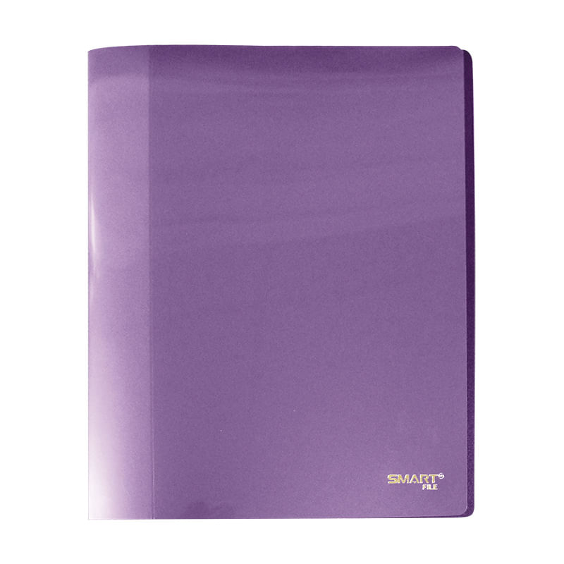 CARPETA PLASTICA CARTA CON PALANCA MORADO SHINY