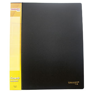 Carpeta Plastica Carta Con Palanca Negro 22102
