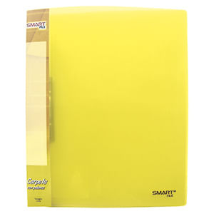 Carpeta Plastica Carta Con Palanca Plastico Amarillo Transparente 22110