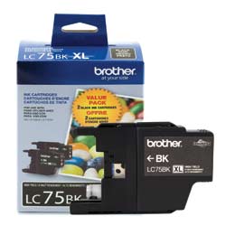 CARTUCHO DE TINTA BROTHER LC75BK NEGRO