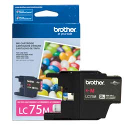 CARTUCHO DE TINTA BROTHER LC75M MAGENTA