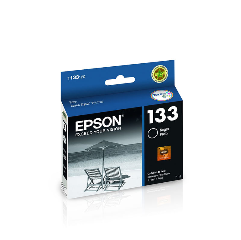 CARTUCHO DE TINTA EPSON 133 NEGRO