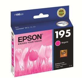 CARTUCHO DE TINTA EPSON 195 MAGENTA