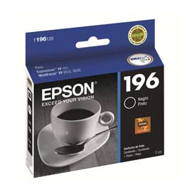 CARTUCHO DE TINTA EPSON 196 NEGRO