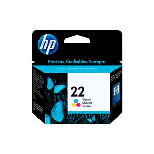 Cartucho De Tinta Hp 22 Color Original C9352Al