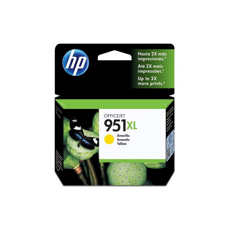 CARTUCHO DE TINTA HP 951XL AMARILLO CN048AL