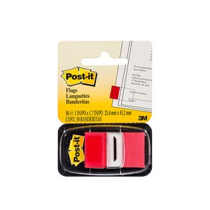 Banderas 2.5X4.3Cm Rojo 50Hjs Mc900171471