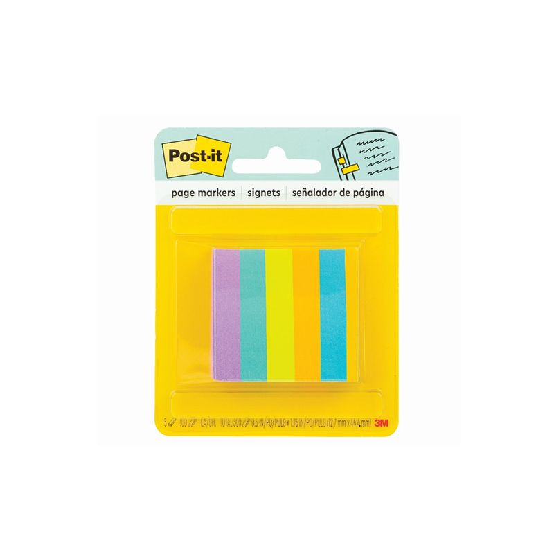 BANDERITAS CON 5 COLORES NEON 250HJS BLT