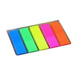 BANDERAS 12X45CM 5 COLORES NEON 125HJS