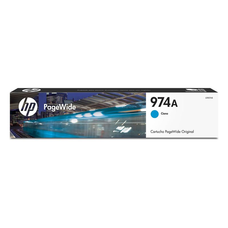 CARTUCHO DE TINTA HP 974 CYAN L0R87AL