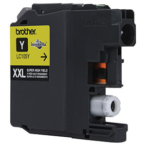 Cartucho De Tinta Super Alto Rendimiento Brother Lc105Y Amarillo Lc105Y