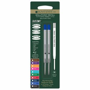 Repuesto Pm Azul Boligrafo Parker P132 Blt C/2 Monteverde P132Bu