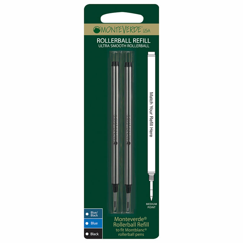 REPUESTO PM AZUL ROLLER MONTBLANC M232 BLT C/2 MONTEVERDE
