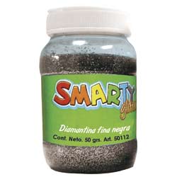 DIAMANTINA FINA BOTE C/50G NEGRO