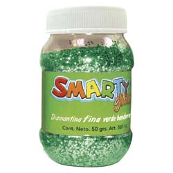 DIAMANTINA FINA BOTE C/50G VERDE BAND