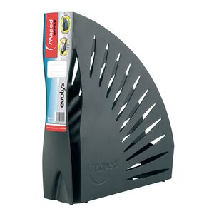 Revistero Vertical Carta Negro Evolys 761121