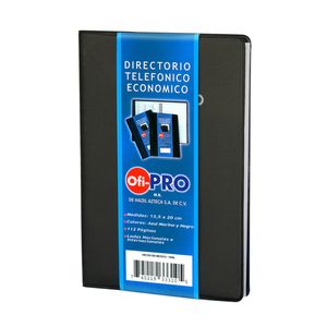 Directorio Negro Vinil Economico 3333-10