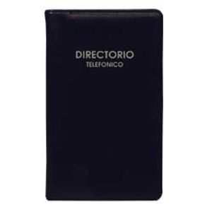 Directorio Azul Mediano Vinil Economico 3333-17