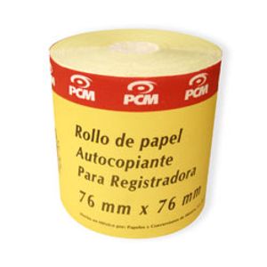 Rollo Papel Autocop 76Mm X 76Mm 3Tt (26 Mts) Bra7676Pcm
