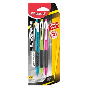 Lapicero 0.5 Surtidos Con 3 Long Life Black´Peps 564053