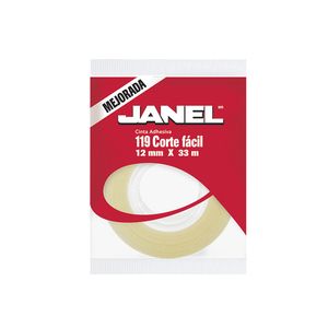 Cinta Adhesiva Corte Facil 119 12X33 Janel 1191233100