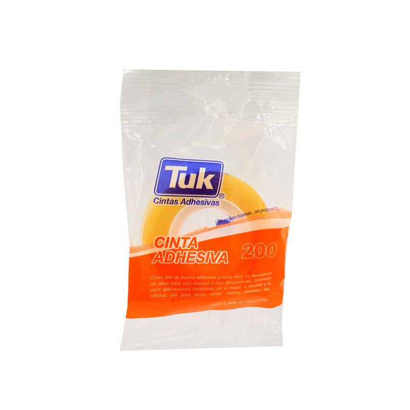 CINTA ADHESIVA TRANSP 200 12X33 POLIPROP
