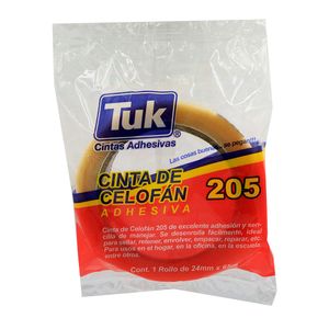 Cinta Adhesiva Celofan 205 24X65M Tuk 260538