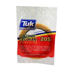 Cinta Adhesiva Celofan 205 18X65M Tuk 260530