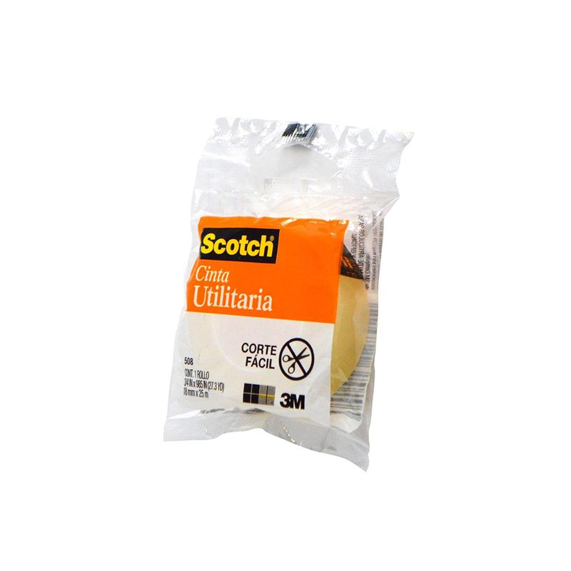 CINTA ADHESIVA TRANSP 508 18x25M SCOTCH