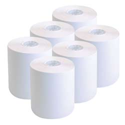 ROLLO PAPEL TERMICO 57MM X 50MTS CON 6