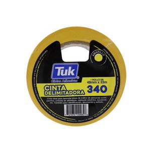 Cinta Delimitadora 340 48X33M Amarillo Tuk 434093