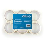 CINTA EMPAQUE TRANSP OFIX CON 6 48X50MTS