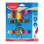 LAPICES DE COLOR 24-L TRIANGULAR COLOR'PEPS